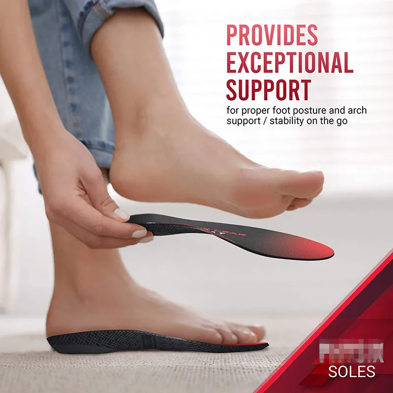 China Flat Foot Health Arch Support Plantar Fasciitis Orthopedic Shoe Insole For Men & Women