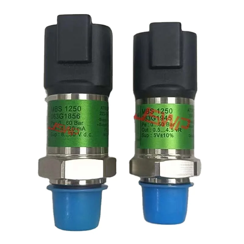 JSWP High quality Pressure sensor MBS1250 063G1945 for excavator pressure transmitter MBS1250 063G1945 0-50Bar