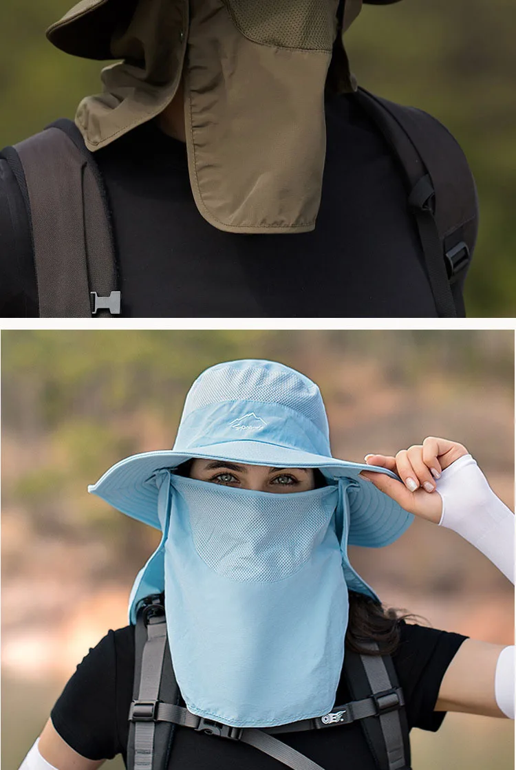 summer outdoor quick-drying sunscreen hat breathable sun hat