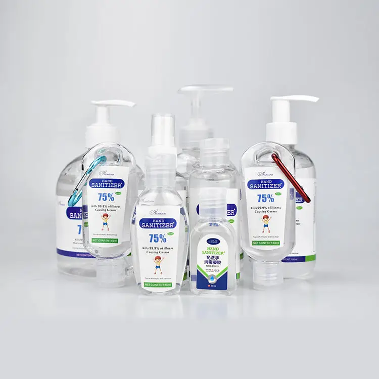 Customised Portable Antibacterial Hand Cleaner Gel Nonstick Wash Mini Travel Scented Sanitizersanitizer Liquid
