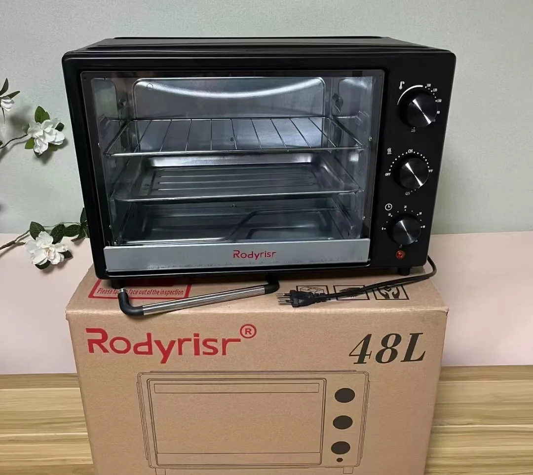 48L Electric oven household  automatic baking multi-function large capacity desktop cake oven