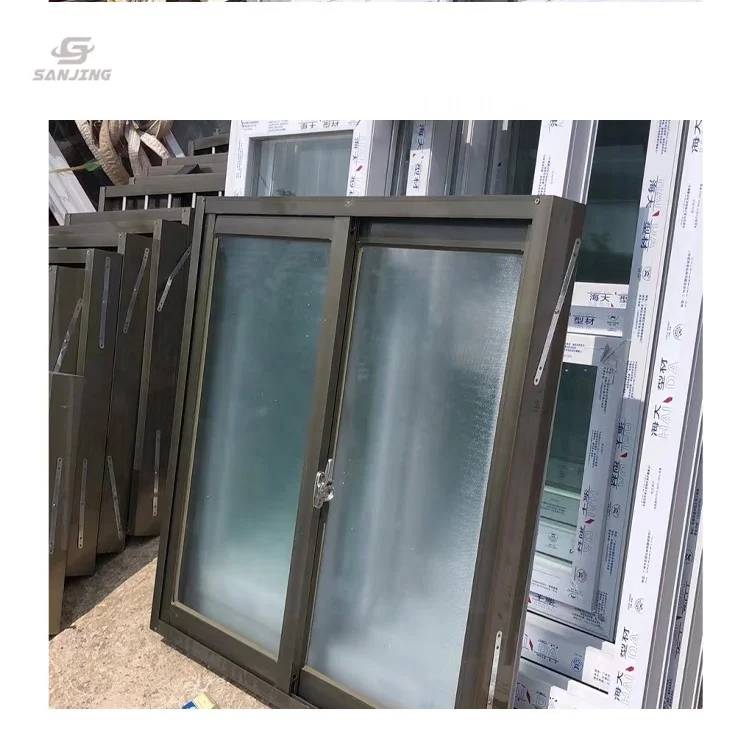 aluminum sliding shed window metal sliding window glass sliding balcony window
