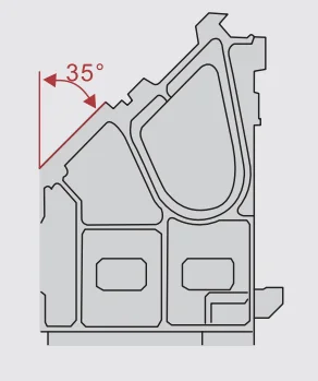Huazhongcnc HCK4638 Horizontal CNC Lathe turning machine tools Linear Guideway Slant Bed Lathe for metal