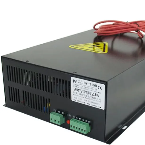 Lihua HY-T150 Co2 Laser Power Supply 130W 150W Device 110V 220V PSU 10.6um Laser Source For Laser Cutting Engraving Machine