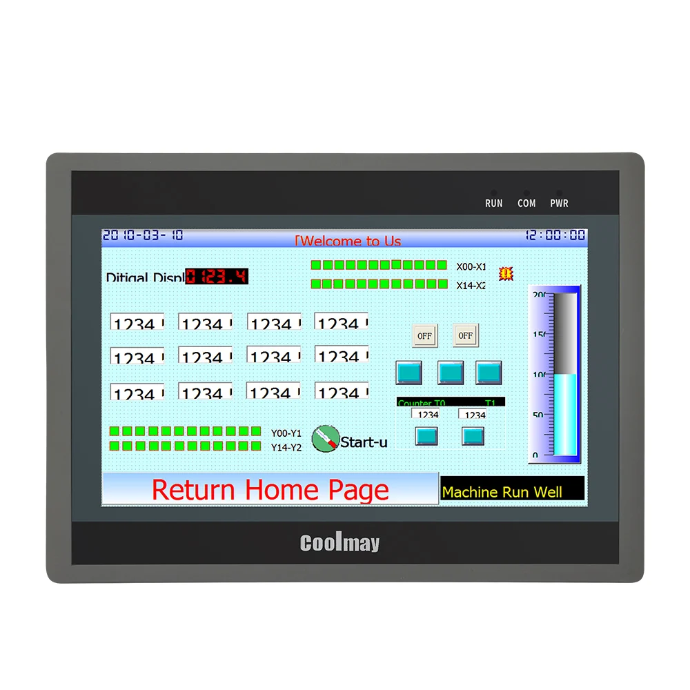  Coolmay TK6100FH интерфейс человек-машина 10-дюймовый сенсорный