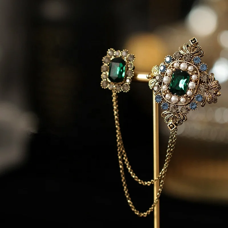 Wholesale Women Ladies Luxury Pearl Brooch Pin Custom Designer Broches Pins Brooches Famous Brands