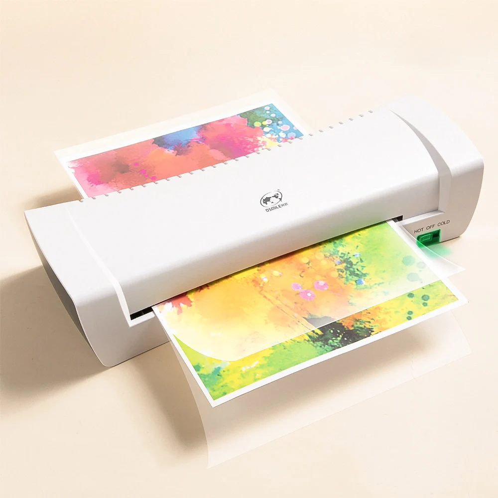 pouch laminator for office plastic Laminating Machine Hot and Cold Sealing Machine