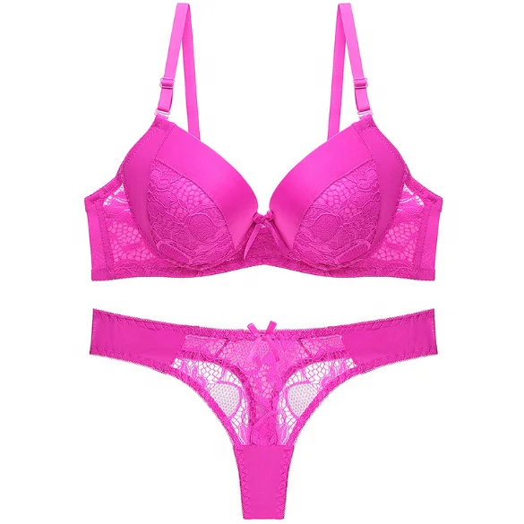 2019 women underwear sets luxury classic lace bra and panty set for girls underwear and bra cheap