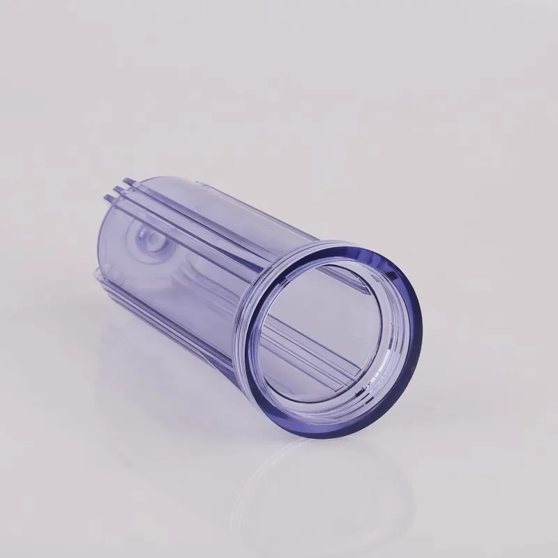 Transparent 10 inch 3 Stage Counter Top Wall Mounting Under sink Water Filter With Purification Cartridge