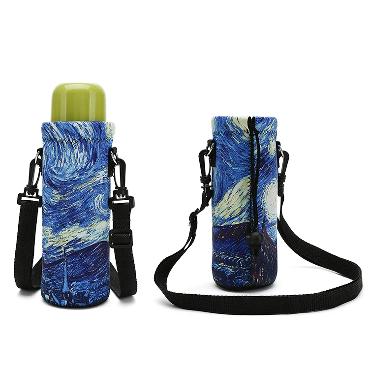 Water Bottle Sleeve Neoprene Carrier Beer Cover Bottle Holder Glass Water Bottle Cover