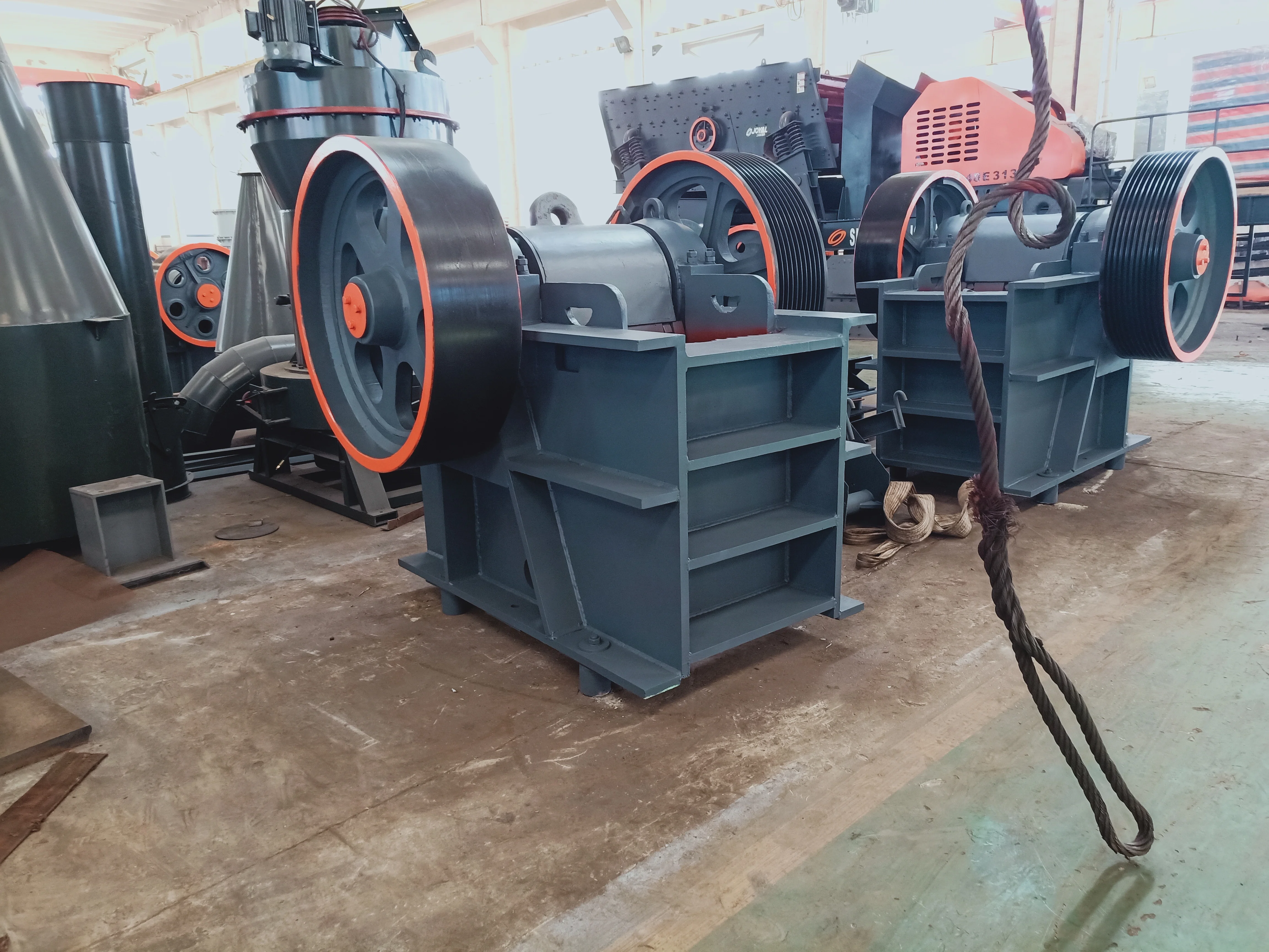Newest Hot Sale Jaw Crusher Pe Durable Complete Stone Crusher Plant
