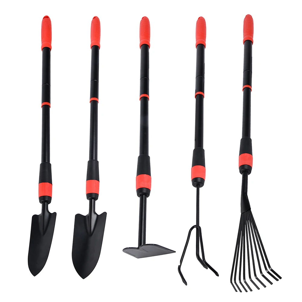 Winslow & Ross 6pcs interchangeable head yard bonsai tools kit hand tools set for digging planting garden tool set