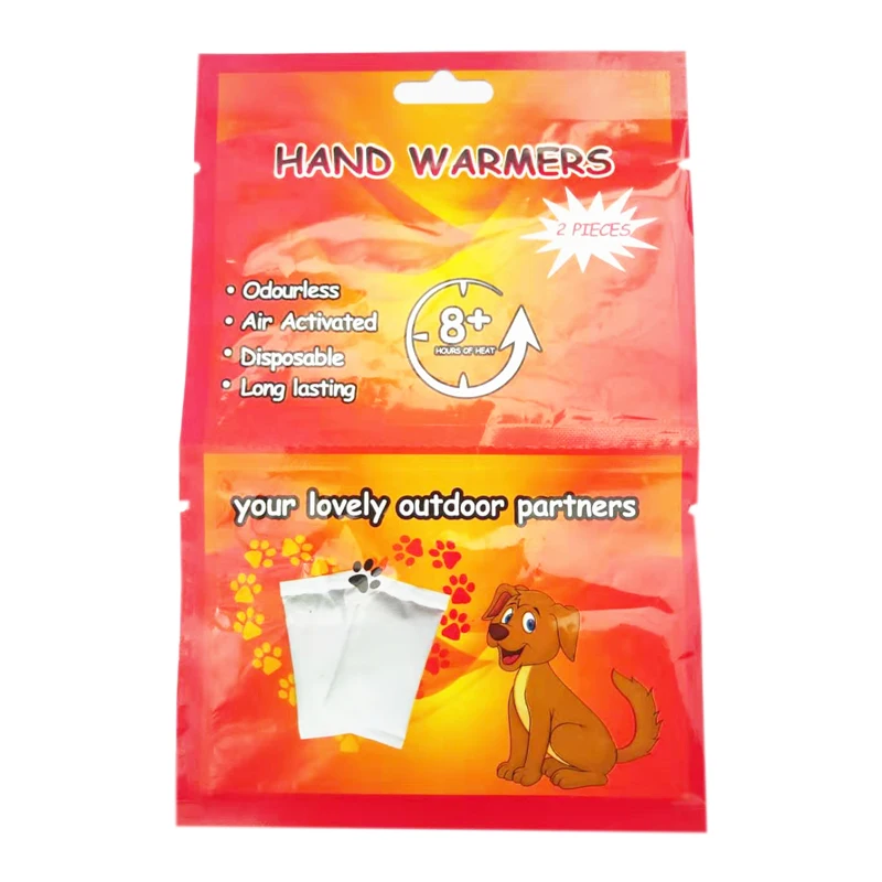 Air activated instant hot hands pocket heat packs self heating bags warm patch warmer pad disposable hand warmers