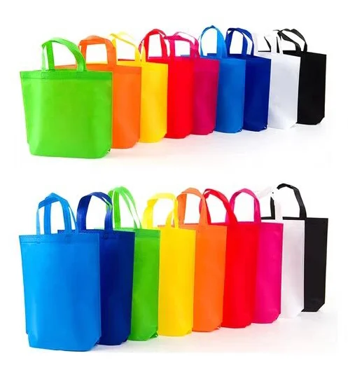  Wholesale Cheap Price Custom logo Printed Reusable Tote Bag Ultrasonic Shopping bag heat sealed non