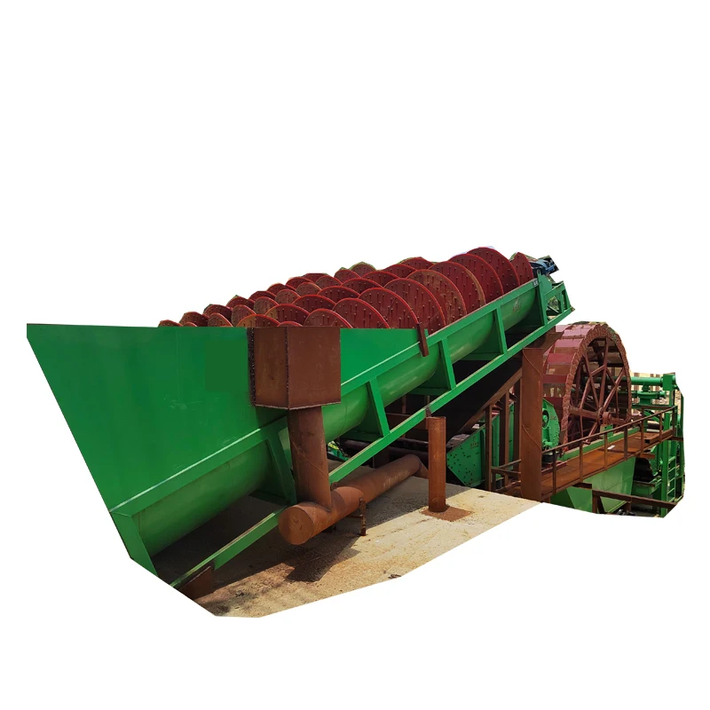 Double Spiral Sand Washer Low Power Consumption Screw Sand Washer Mobile Sand washer