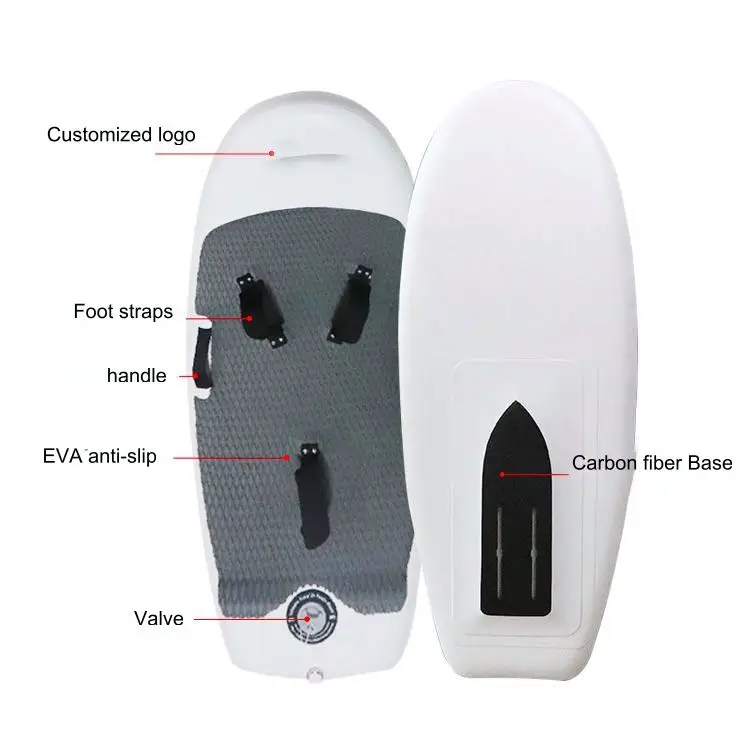 Custom SUP wind wing Kite inflatable board wind surf Set 3 pcs in 1 Hydrofoil board