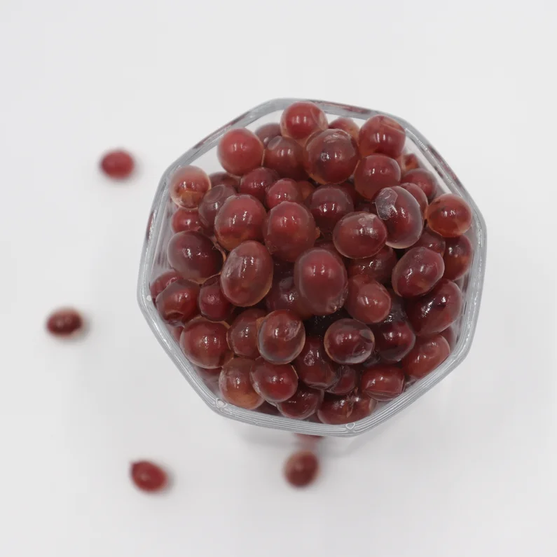 Красная фасоль шарик драже popping boba для молочного чая
