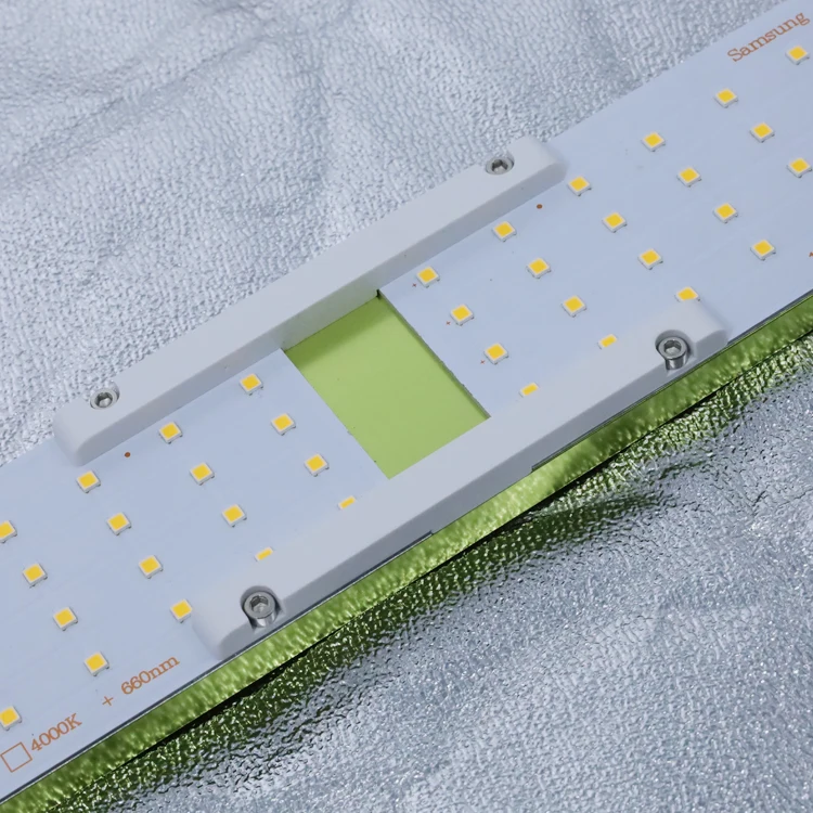 Kingbrite W55 L1100 LM301H/LM301B 4000K с CREE 460nm синий led grow light (PCBA и радиатора)