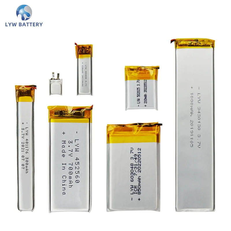 3.7V lithium ion polymer battery lipo battery 084545 114546 603048 802445 4025100 903060 401176 rechargeable lithium battery