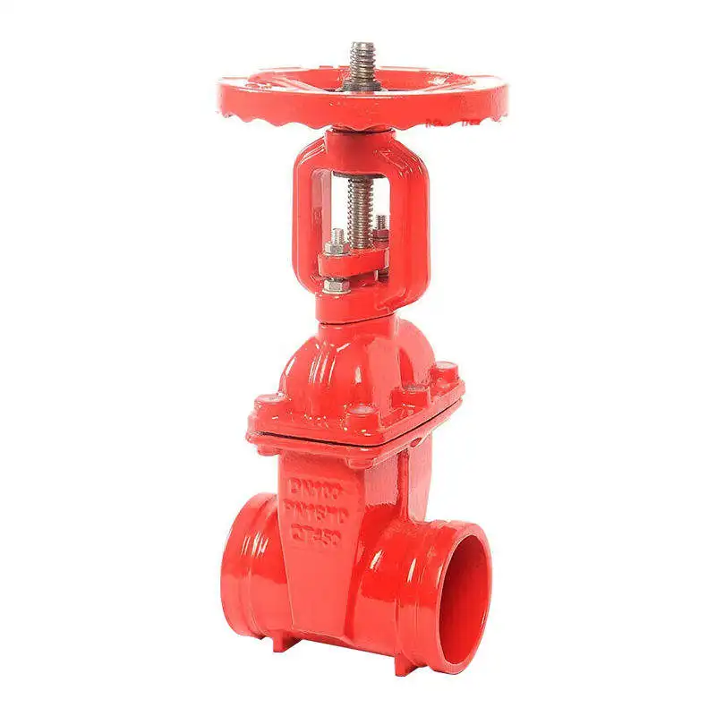 DN80 Red for plumbing manual threaded swivel cheap cast iron pressure regulating valve