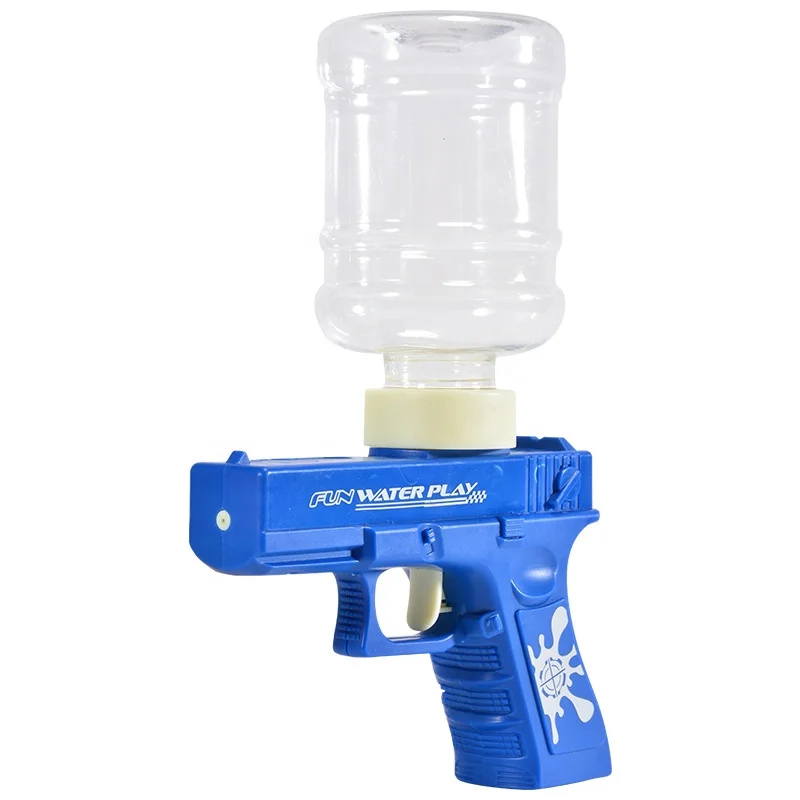 200ml Mini Electric Water Gun 3 Modes Long Range Shooting Water Blaster Toy Gun for Summer Game