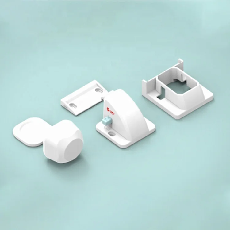 Child Cabinets Furniture Drawers Fridge Magnetic Baby Safety Lock Kit