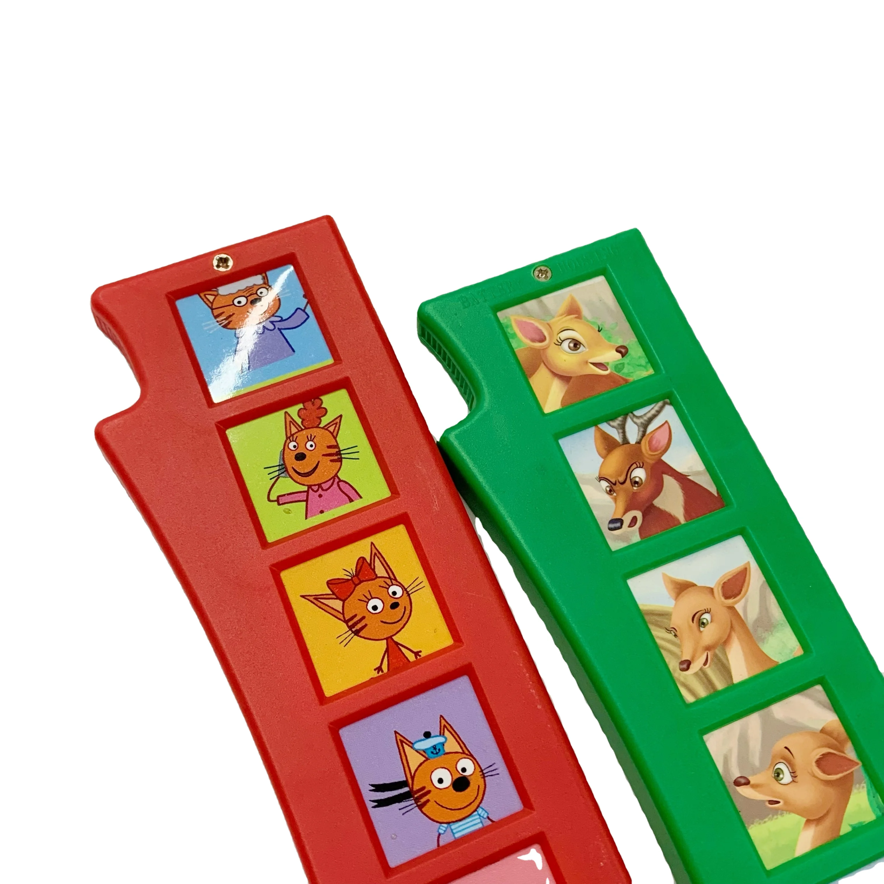 Customized Animal Daily Life Sound Cognition Crescent Moon Shaped Sound Board Device Activity Book Custom Water Coloring Book