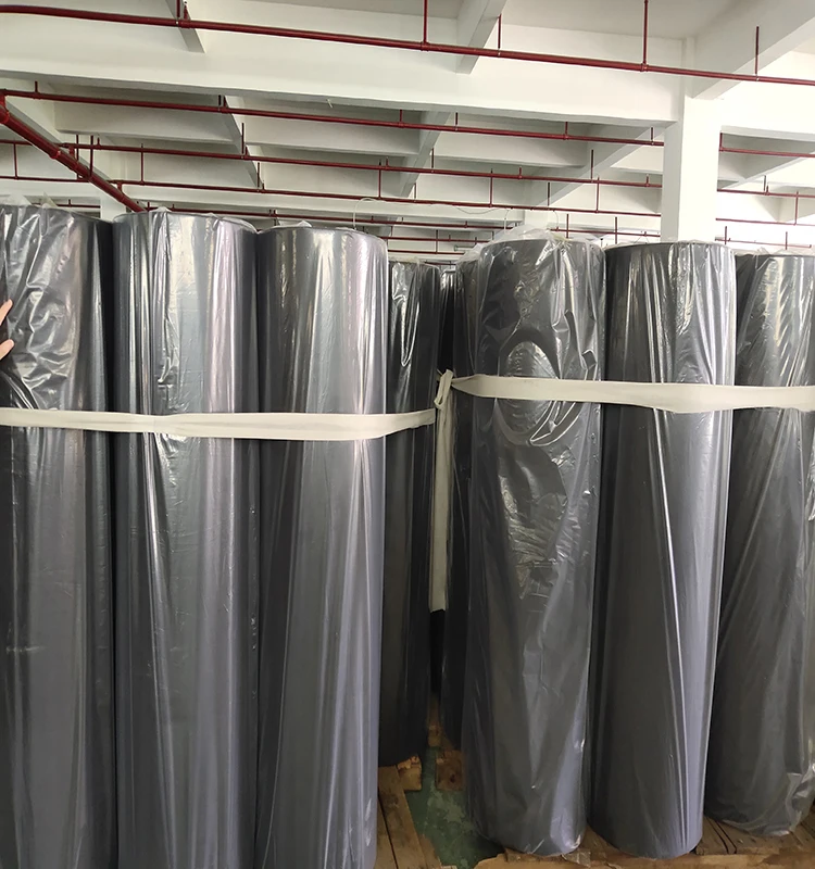 Biodegradable PP non-woven plant weed control mat in garden