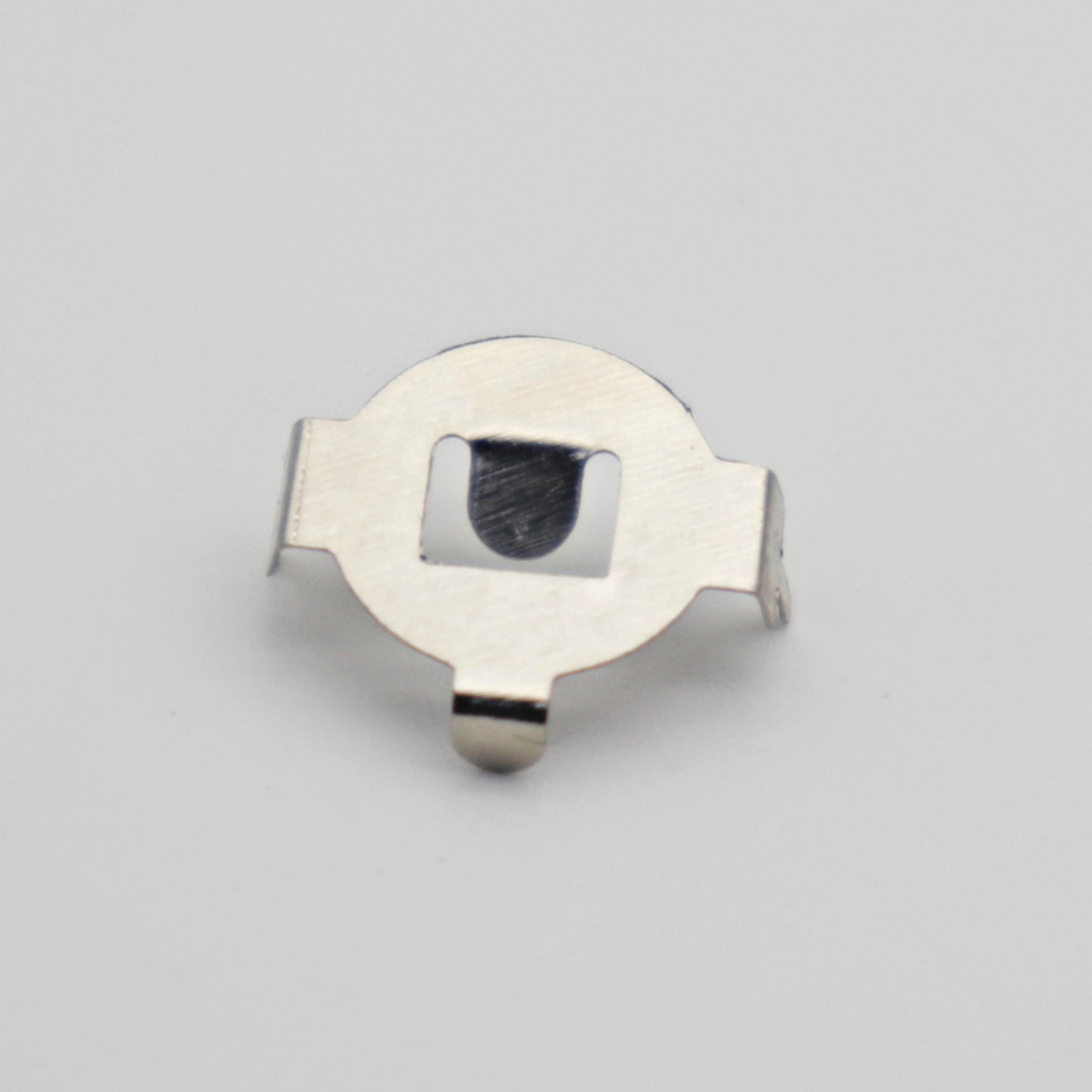 1220 Coin Battery Cell Contact Clip Holder Phosphor Bronze Metal With Nickel Plating DIP/SMT