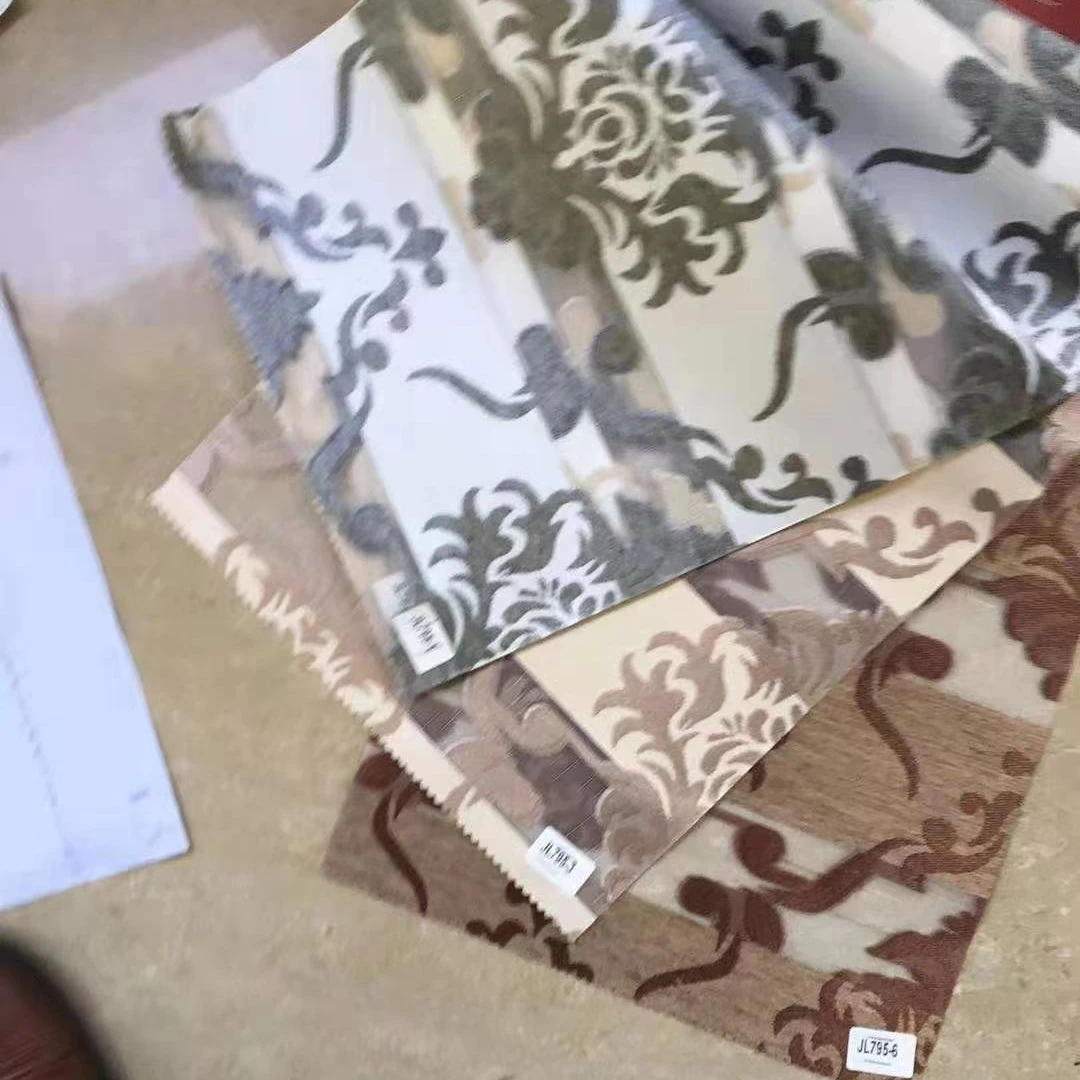 China Suppliers flower design Jacquard zebra roller fabric for roller shades