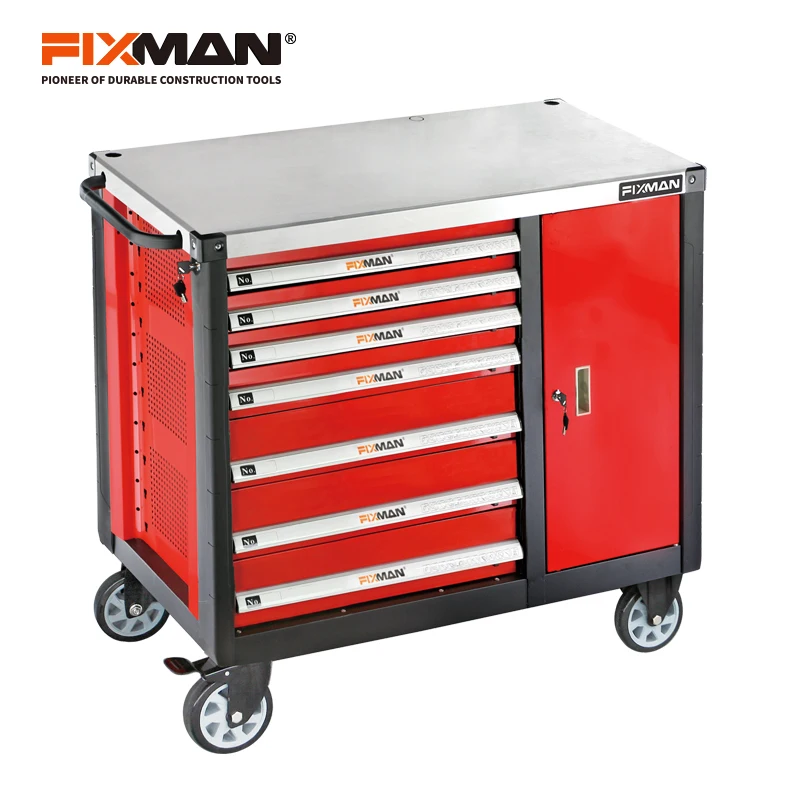 FIXMAN 7-Drawer Heavy Duty Mobile Workbench Tool With Drawers For Sale