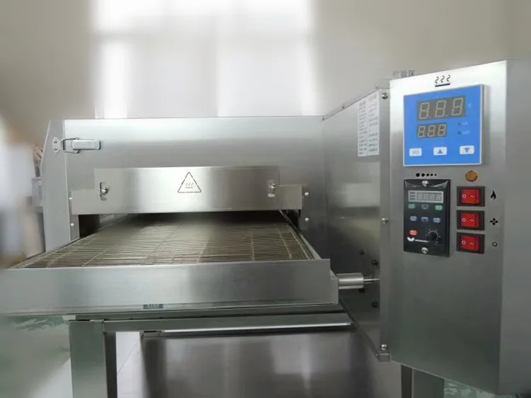 Высококачественная профессиональная электрическая конвейерная ленточная печь для пиццы 15 дюймов