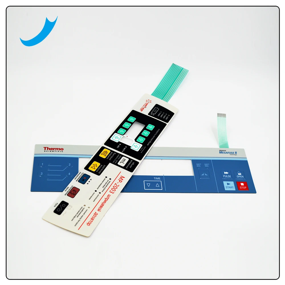 factory direct conductive membrane switch panel keypad waterproof