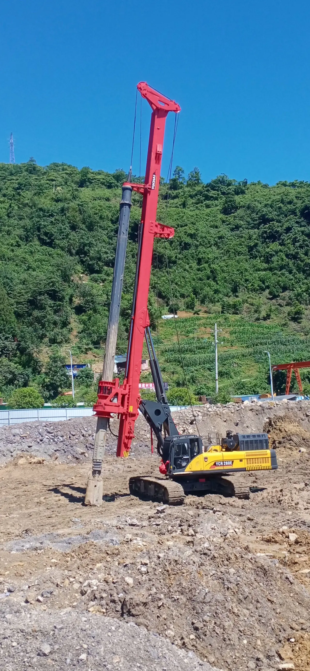 YCR280E горнодобывающая буровая установка Высокая производительность по специальной цене запуска!