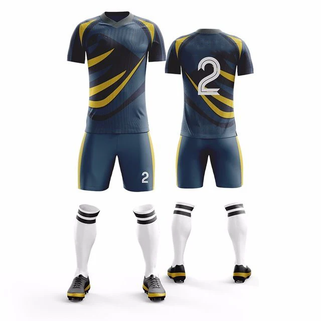 Производство футбольных Джерси, спортивный тренировочный комплект, Футбольная форма на заказ