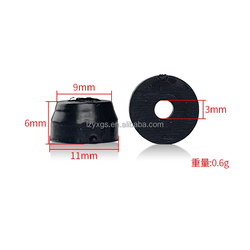 Table Chair Instrument Equipment Furniture Chassis Rubber Machine Foot Shock Absorption Anti-slip and Wear Resistance