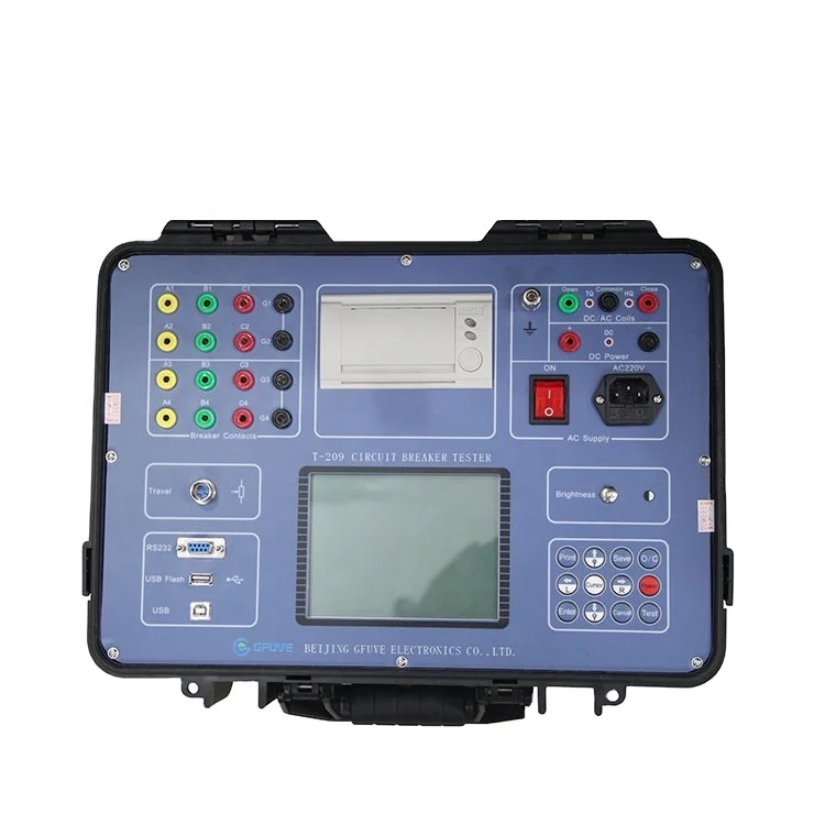 High-Voltage Circuit Breaker Performance Analyzer