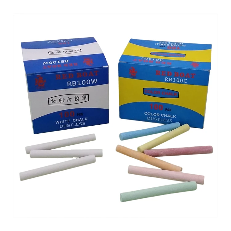Perfect Quality Good Price Dia 9 X L 80mm Model Number Rb100w White Chalk Pencil
