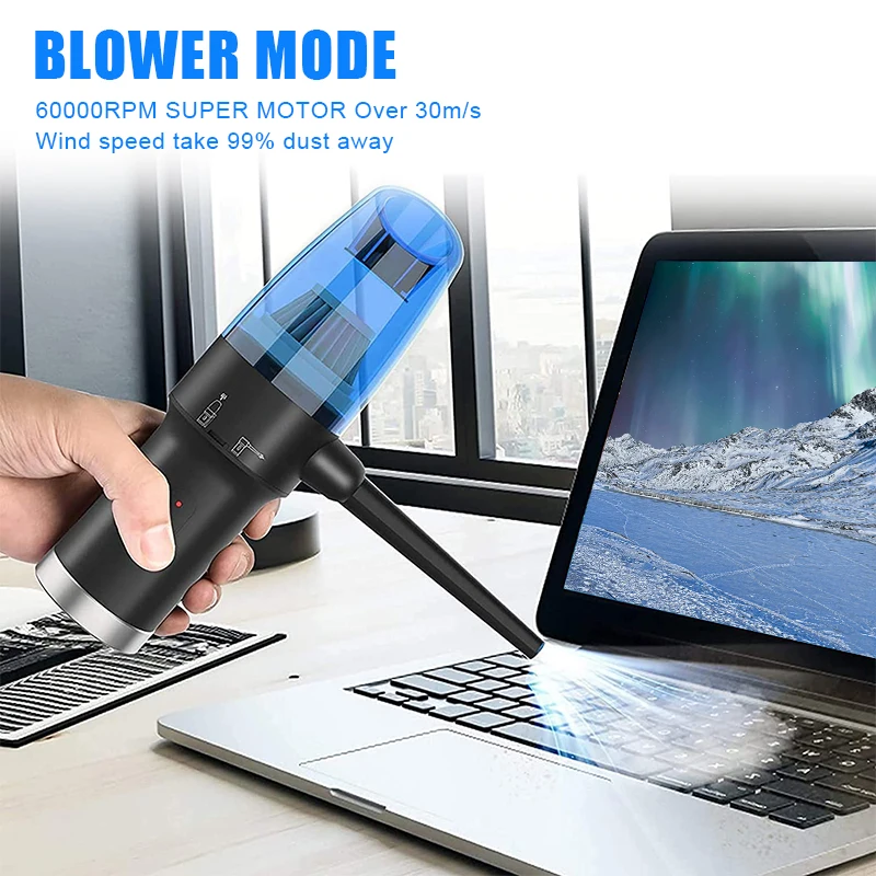 Universal Wireless High-power Dust Blowing Gun Rechargeable Air Duster