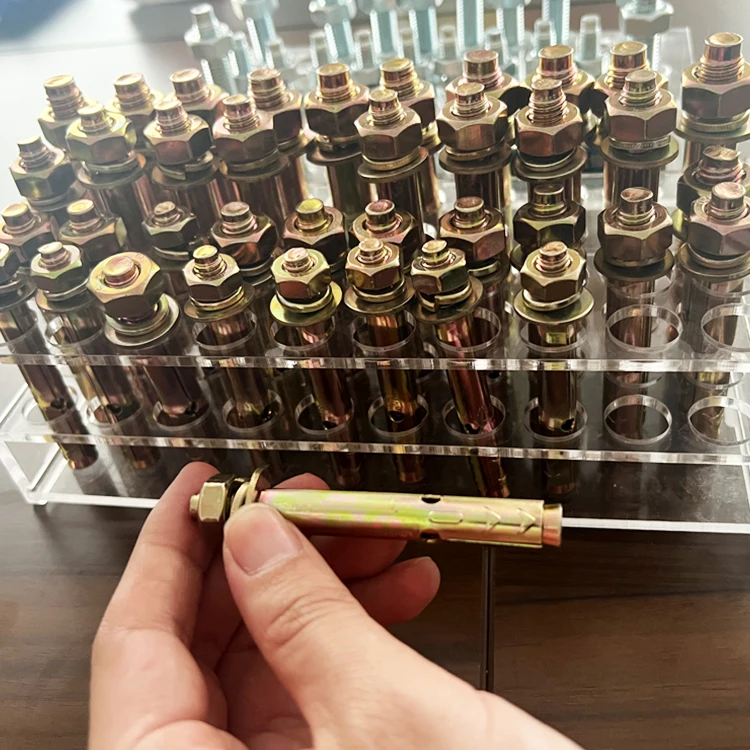 Durable Rock Climbing Fixed Point Expansion Nail Climbing Anchor Hanger Bolt For Outdoor Activities