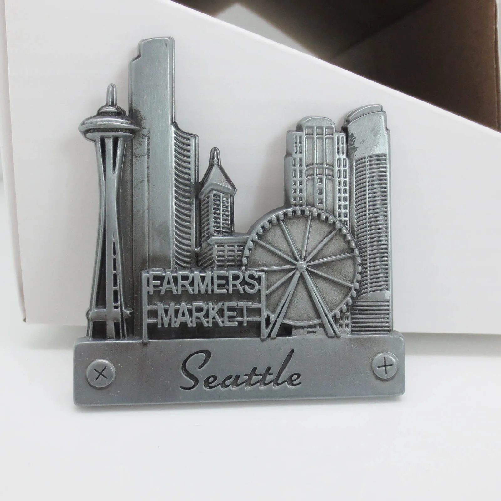 Antique brass Metal Magnet souvenir metal magnet