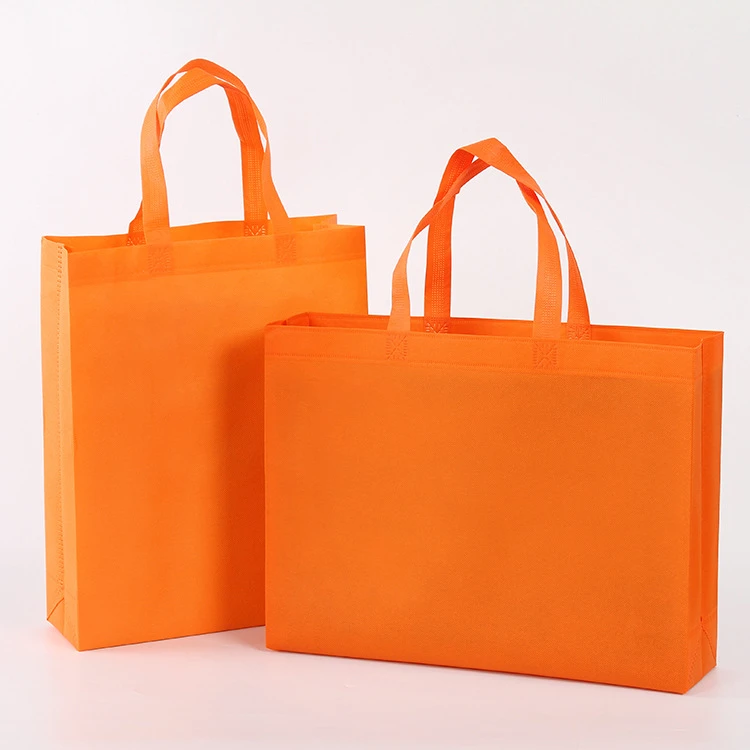 Custom printing Nonwoven vest Bag custom tote carry bags non woven handle bag groceries