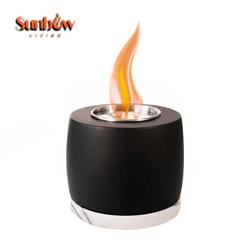 High Quality Mini Bio Ethanol Fireplace Portable Concrete Fireplace Table Top Fire Pit Bowl Smokeless Outdoor ethanol Fire pit
