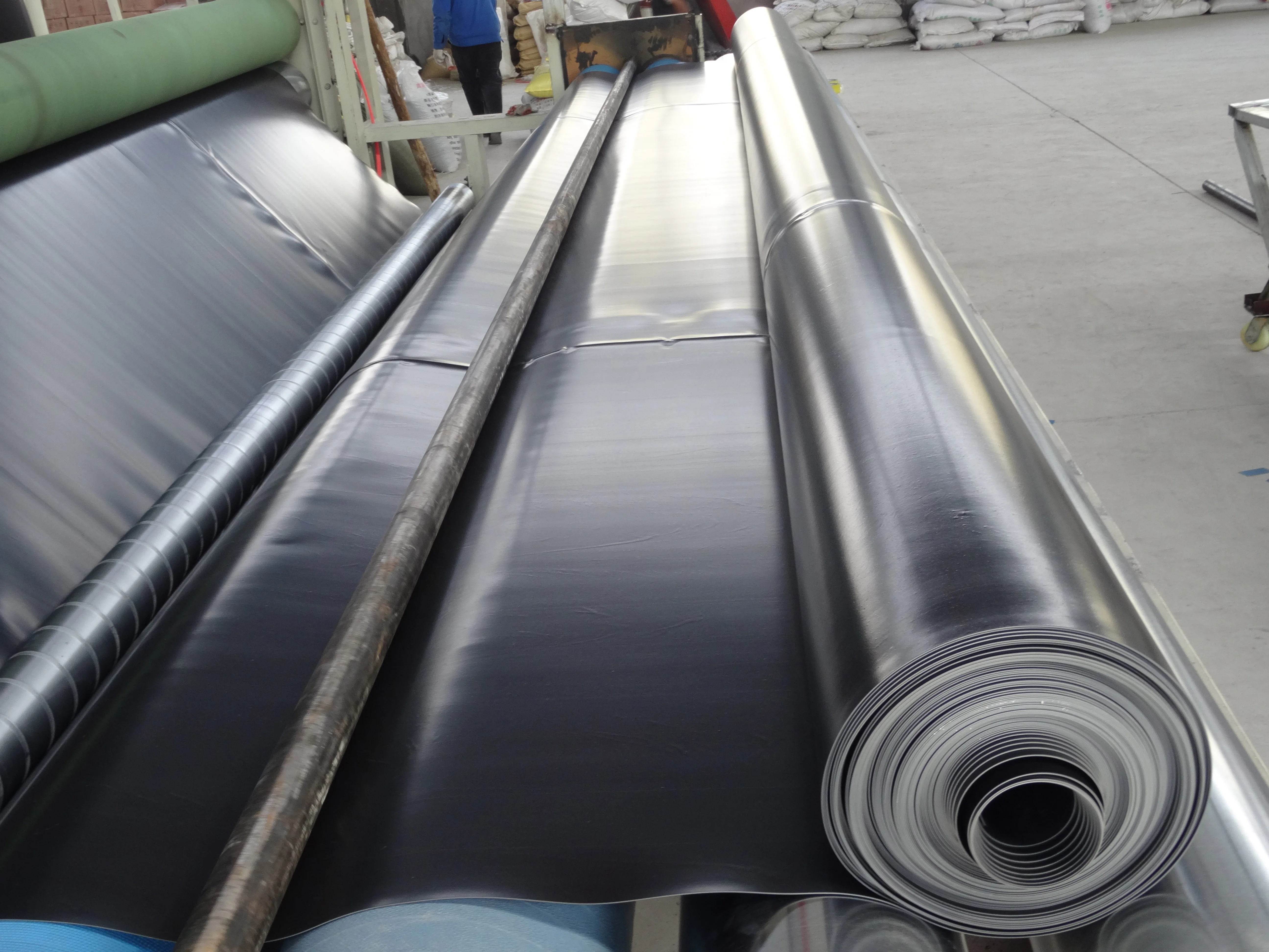 Hot selling  geomembrane film blowing machine film blowing machine plastic extruder