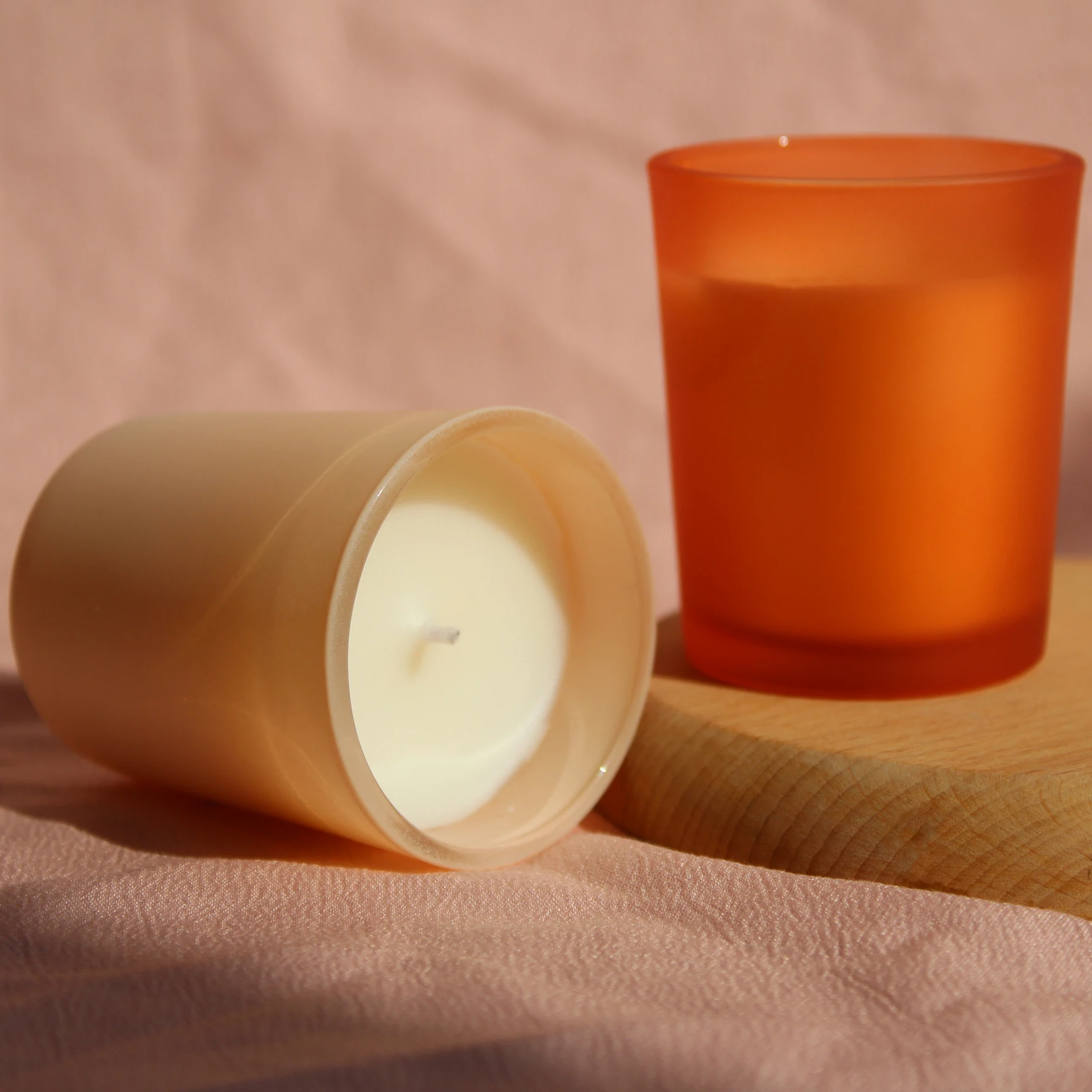 Wholesale Aromatherapy Scented Soy  Glass Jar Candle Gift Set Luxury Home Decor Candle