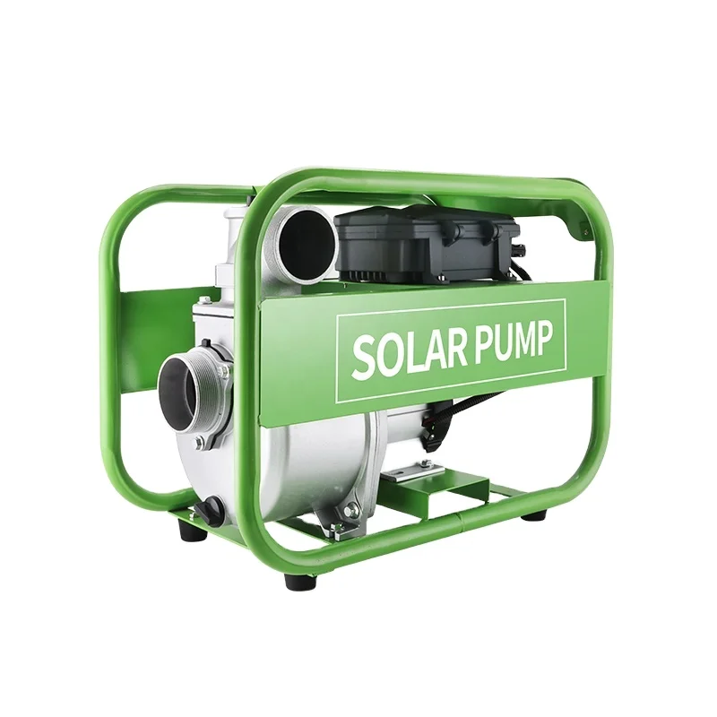 Solar Pump 110V 1500W 2HP Automatic switching High Head High Flow Ground Self priming DC Solar Irrigation Pump