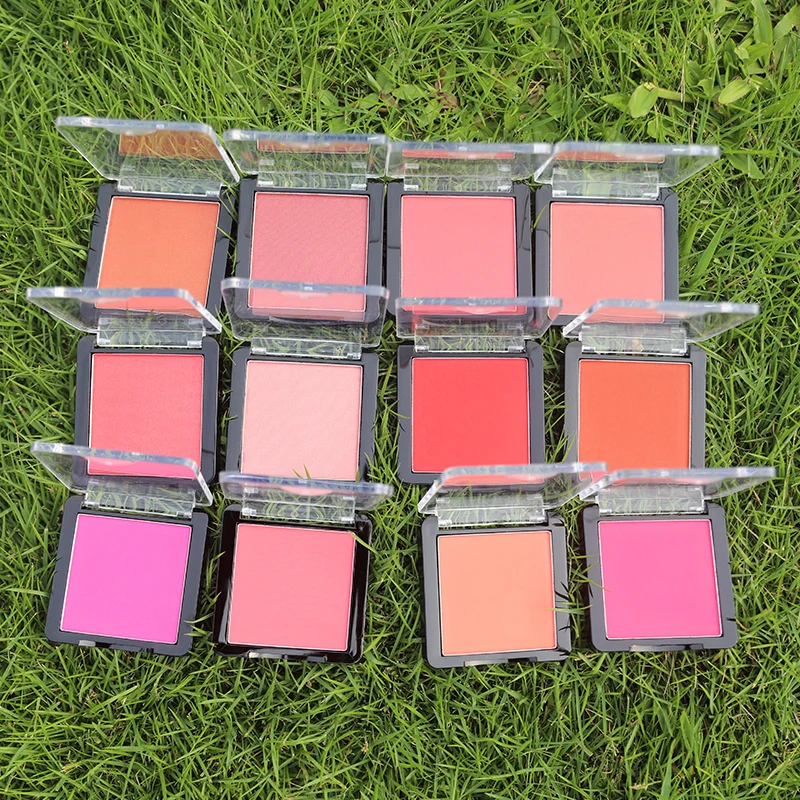 OCHAIN Wholesale No Logo High Quality Waterproof Blush Powder Private Label Pressed Blush