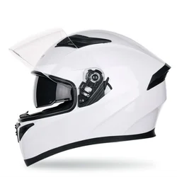 Low Price Autumn Winter Double Glasses Up Full Face Comfortable Liner Motorcycle Helmet