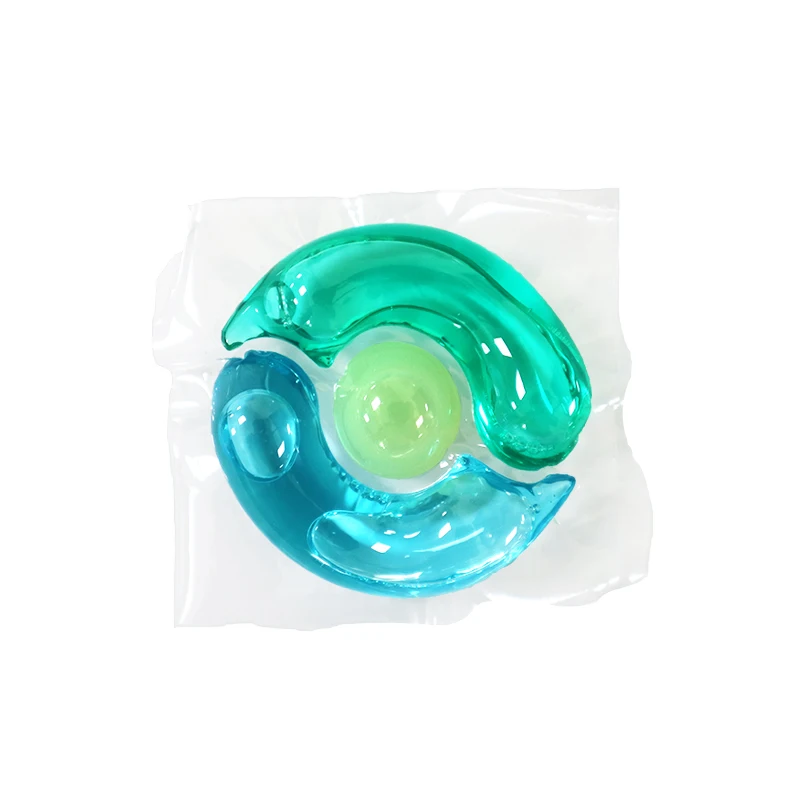 OEM Custom color concentrated formula 8g 15g 18g Laundry detergent ball pods capsules