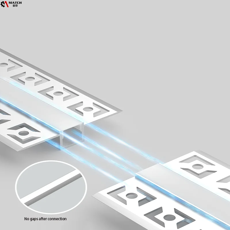 2m/pcs LED underground lamp aluminum groove ,aluminum recessed profile alloy for inground/floor/wall/stair lighting